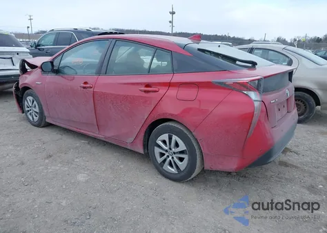 2018 Toyota Prius Four from USA, damaged, VIN JTDKARFU3J3547073